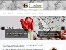 Tablet Screenshot of bybotany.com